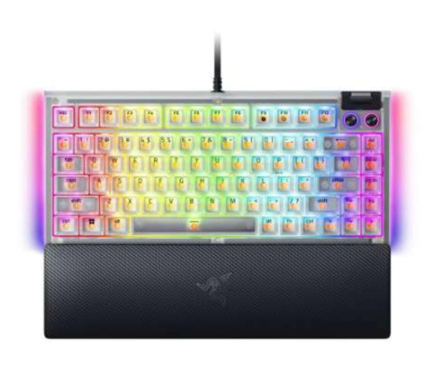 Razer BlackWidow V4 75% Phantom White - 1417490 - zdjęcie